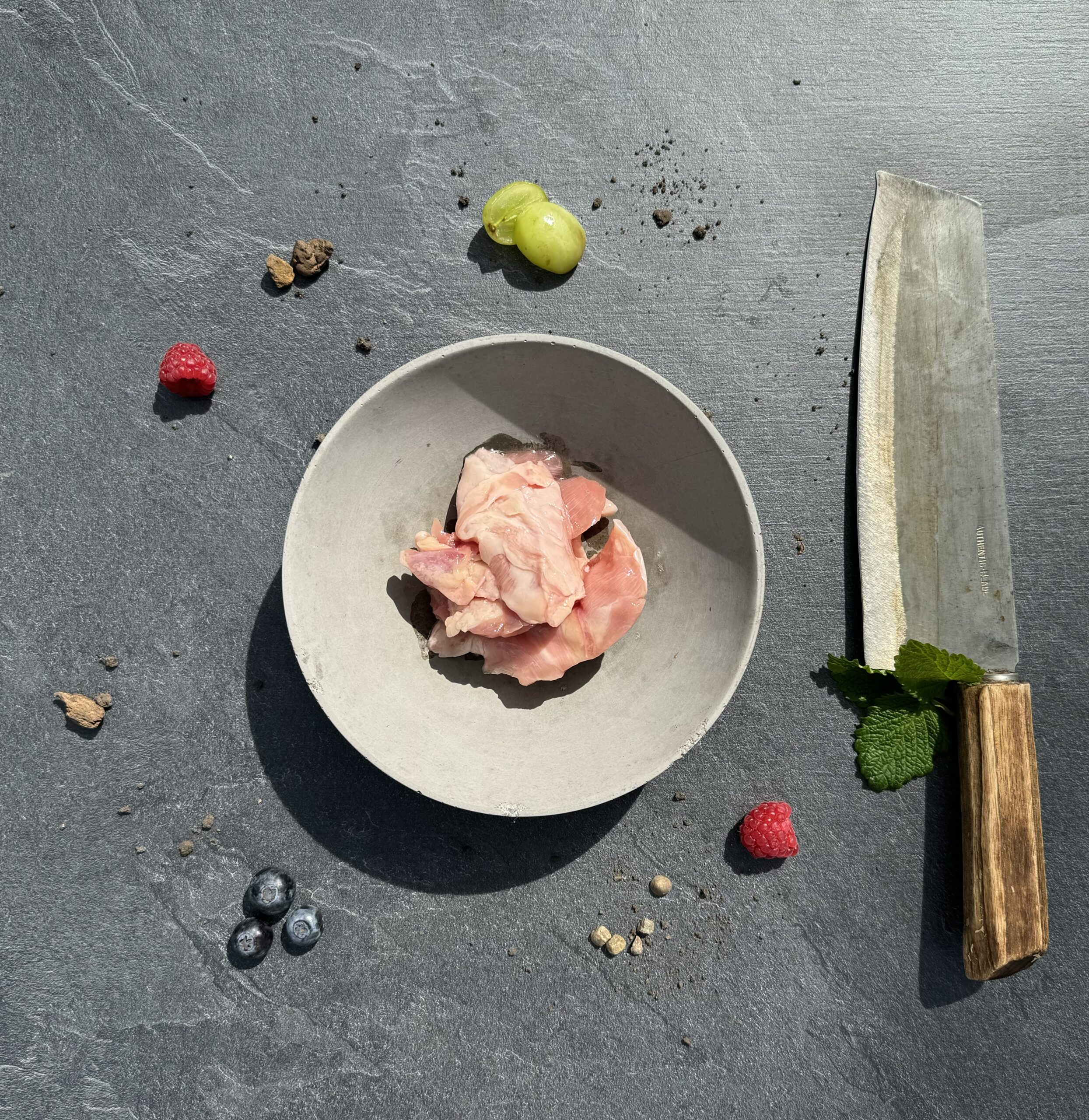 Bio Puten Rückenspeck