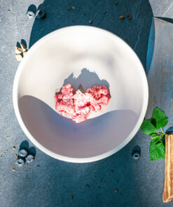 Bio Rinder-Kopffleisch gewolft