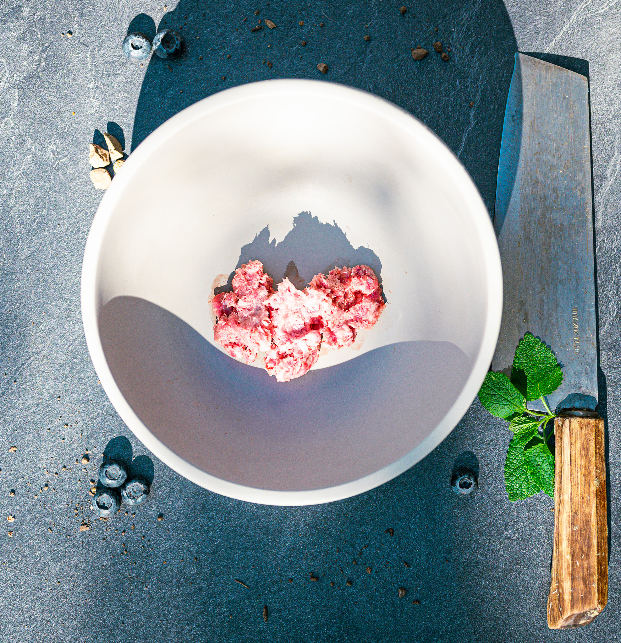 Bio Rinder-Kopffleisch gewolft