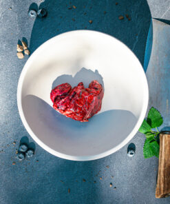 Bio Rinderlunge geschnitten