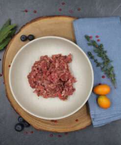 Bio Ziegenmenü gewolft