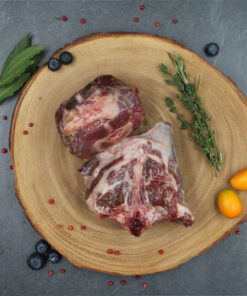 Bio Ziegenhals fleischig & geschnitten