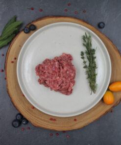 Bio Hähnchenkarkasse gewolft