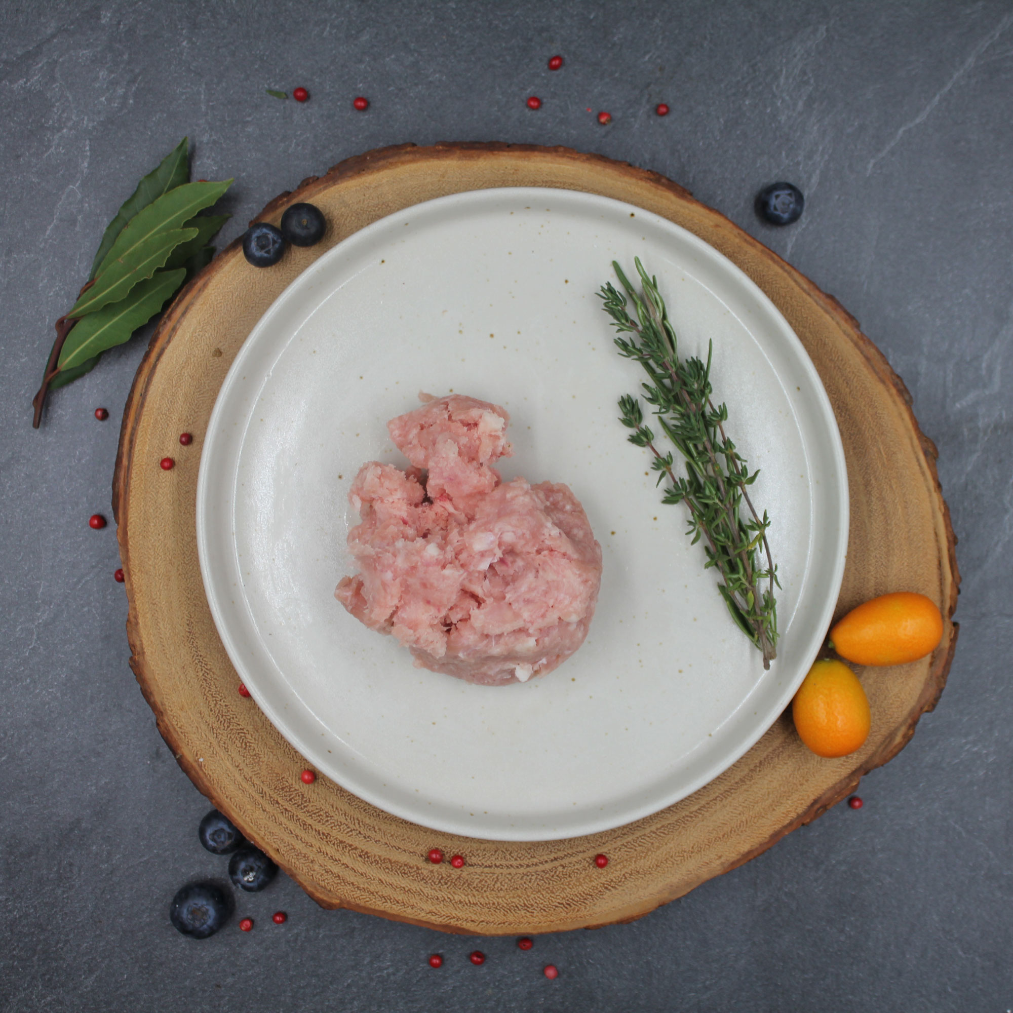 Bio Putenbrust gewolft