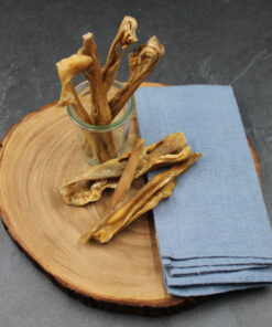 Ziegenhaut geschnitten