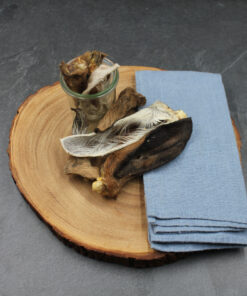 Bio Ziegenohren mit Fell (getrocknet), 100g